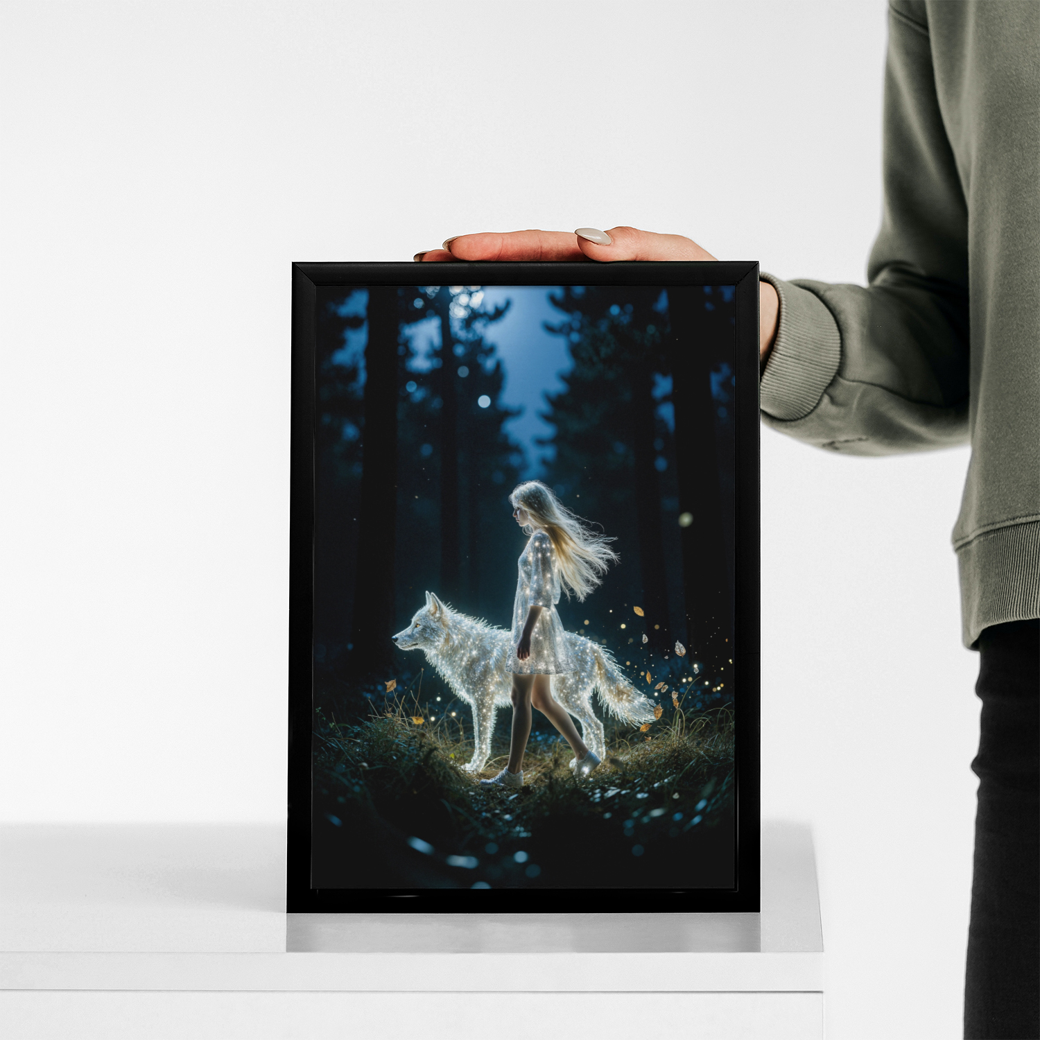 Enzino print in a customer's home — inspiration 3